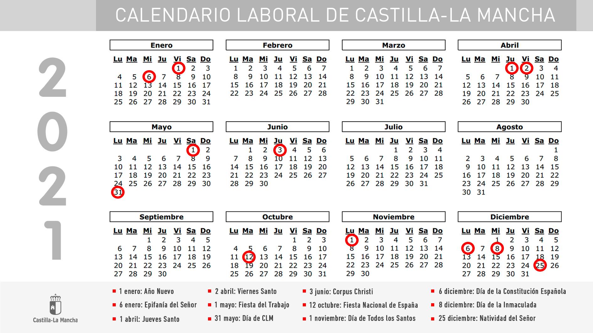 Calendario Laboral 2021 En Madrid Un Festivo Se Trasl 3149